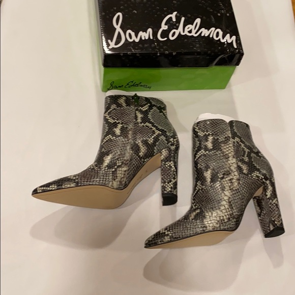 Sam Edelman Shoes - Sam Edelman Raelle Mint Snakeskin BNWT - 6.5